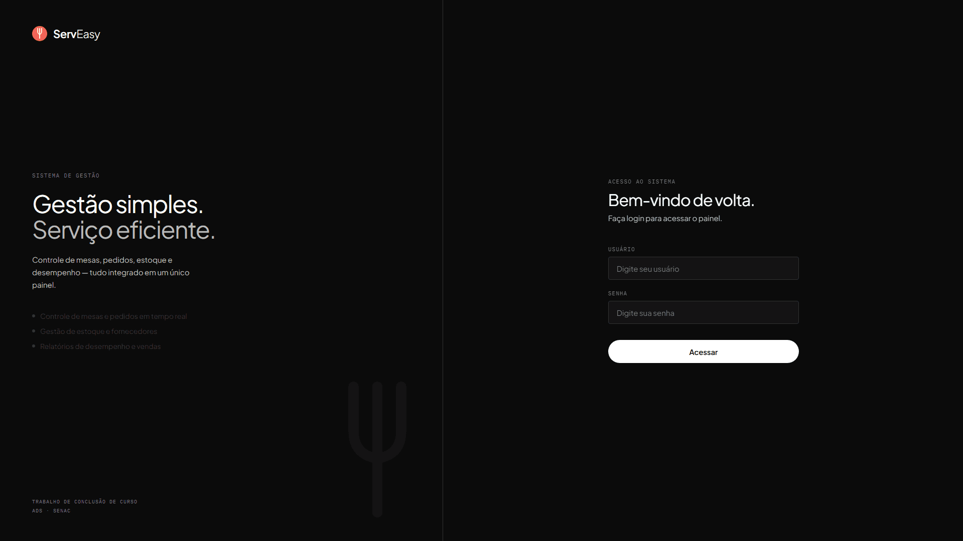 ServEasy login