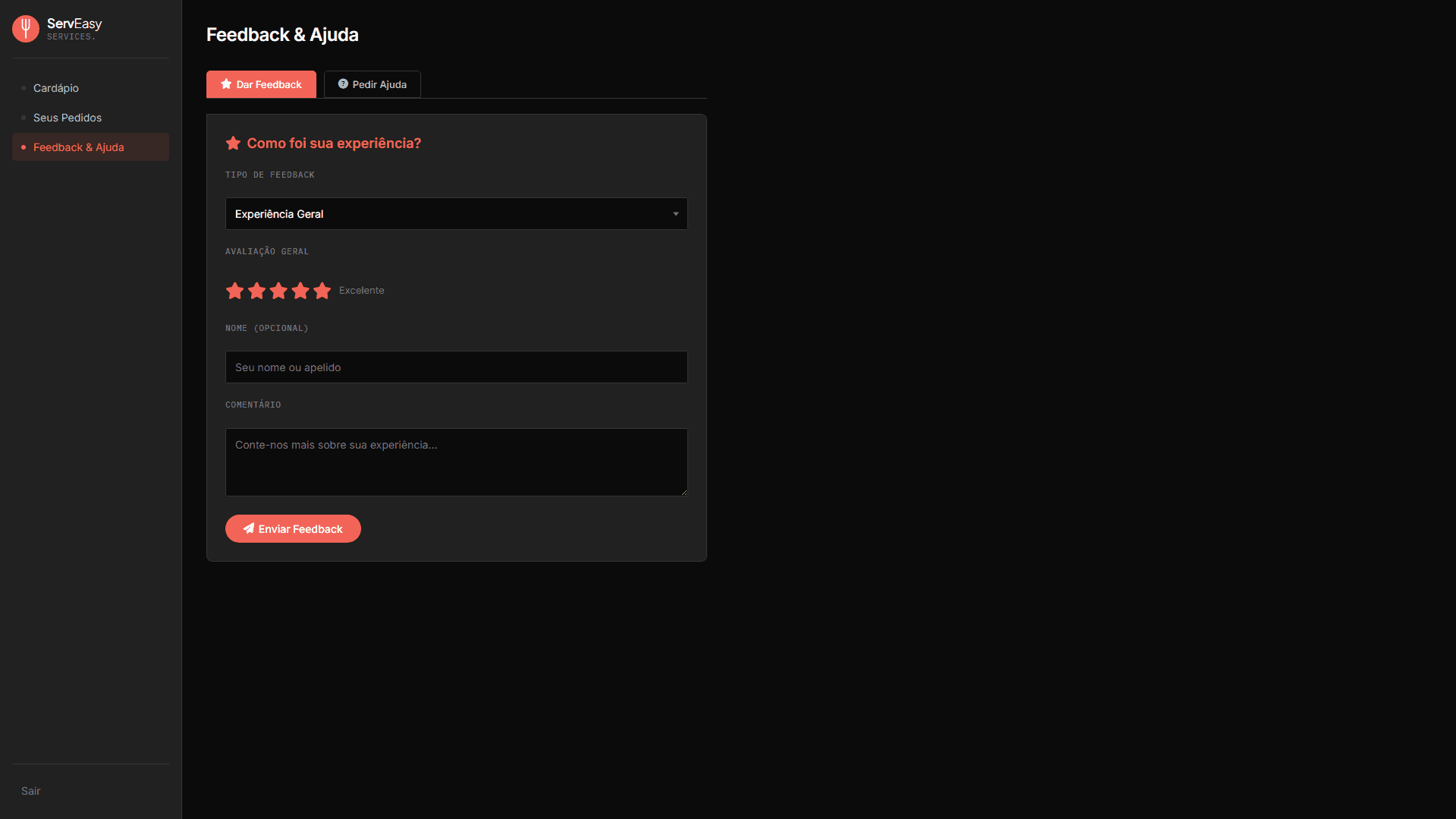 Server: feedbacks