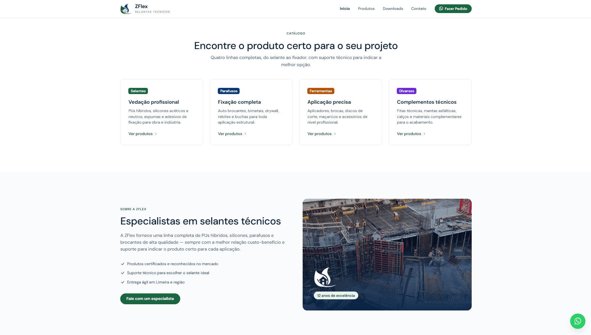ZFlex: product catalog
