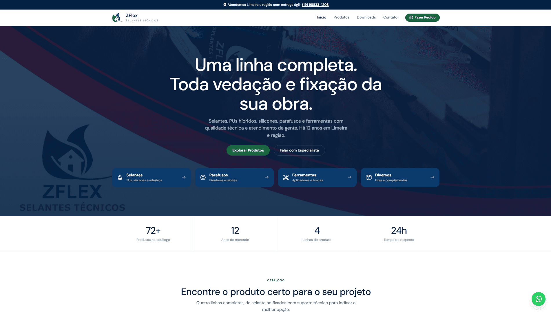 ZFlex: hero section