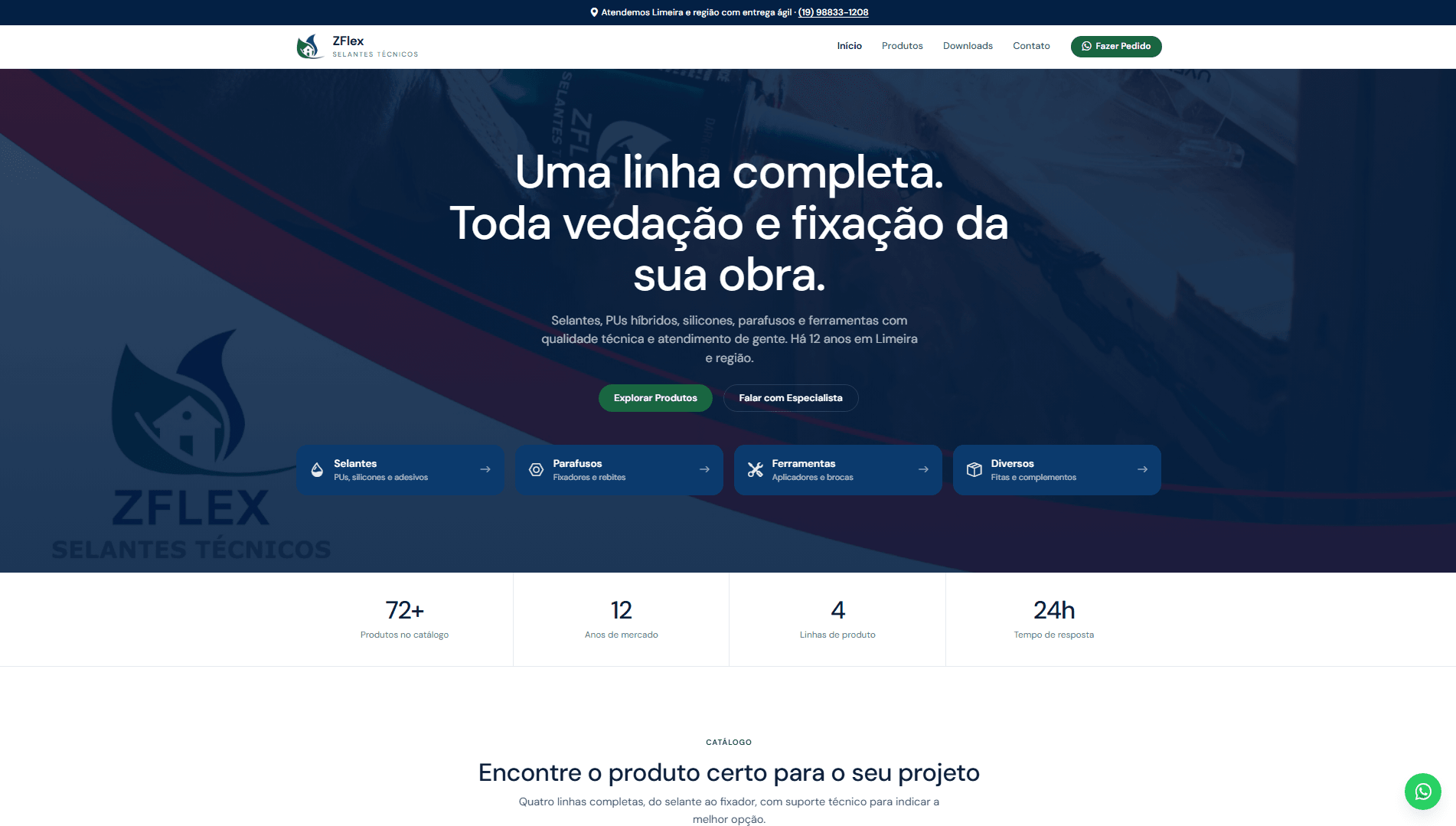 ZFlex: hero section